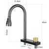 Stainless Steel Pull-Out Kitchen Faucet