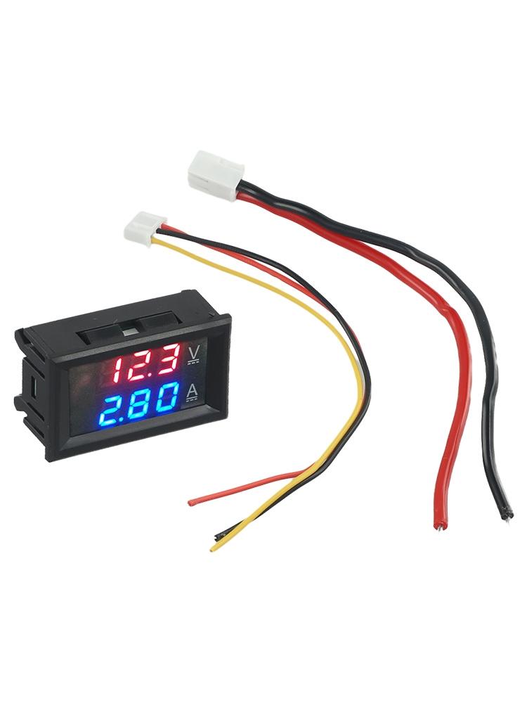 Voltmeter Ammeter High-quality Materials LED Red 48 X 29 X 21 Mm
