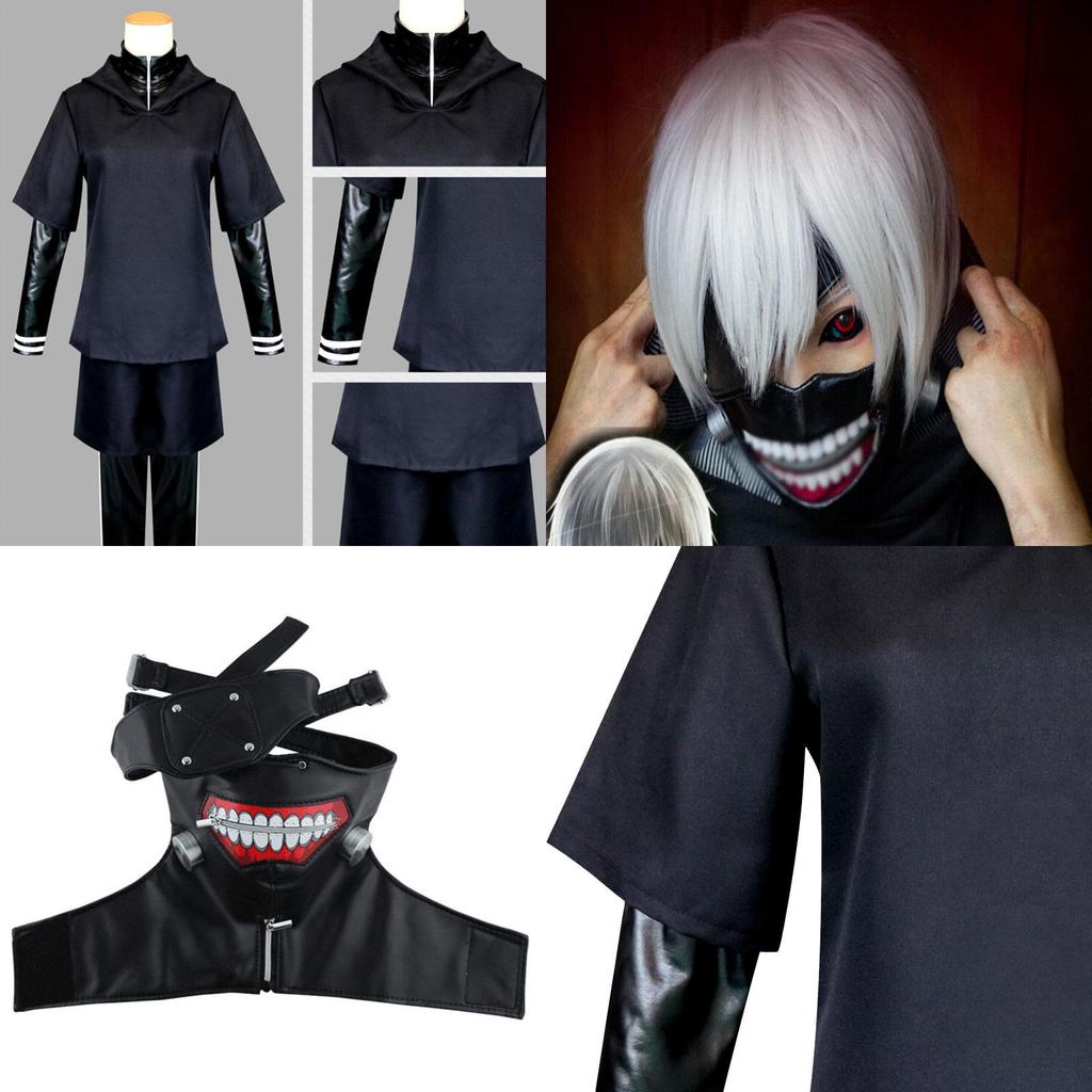 Tokyo Ghoul Kaneki Ken Hoodie Sweater Cosplay Costume With Exquisite Workmanship And Breathable Fabric For Ultimate Comfort