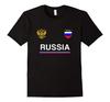 Russia Soccer Russian Flag Football Jersey TShirt Summer Cotton Short Sleeve ONeck Mens T Shirt New S3XL