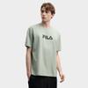 FILA Original Colorful Fashion Simple Classic Retro Large Logo Sports Trendy Casual Versatile Comfortable Loose Short Sleeve T-Shirt F51U619102FGN