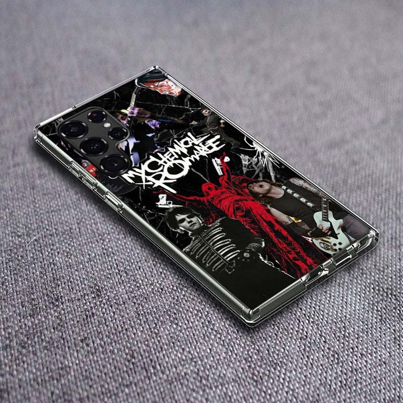 

My C-Chemical R-Romance Phone Case For Samsung Galaxy S24 S23 S21 S20 FE S22 S26 Ultra S25 Edge S10 Plus Cover Clear TPU Capa Sh Samsung S24 FE