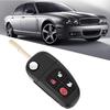 4Button 433Mhz Remote Key NHVWB1U241 for Jaguar with 60 Glass Chip Car Accessory