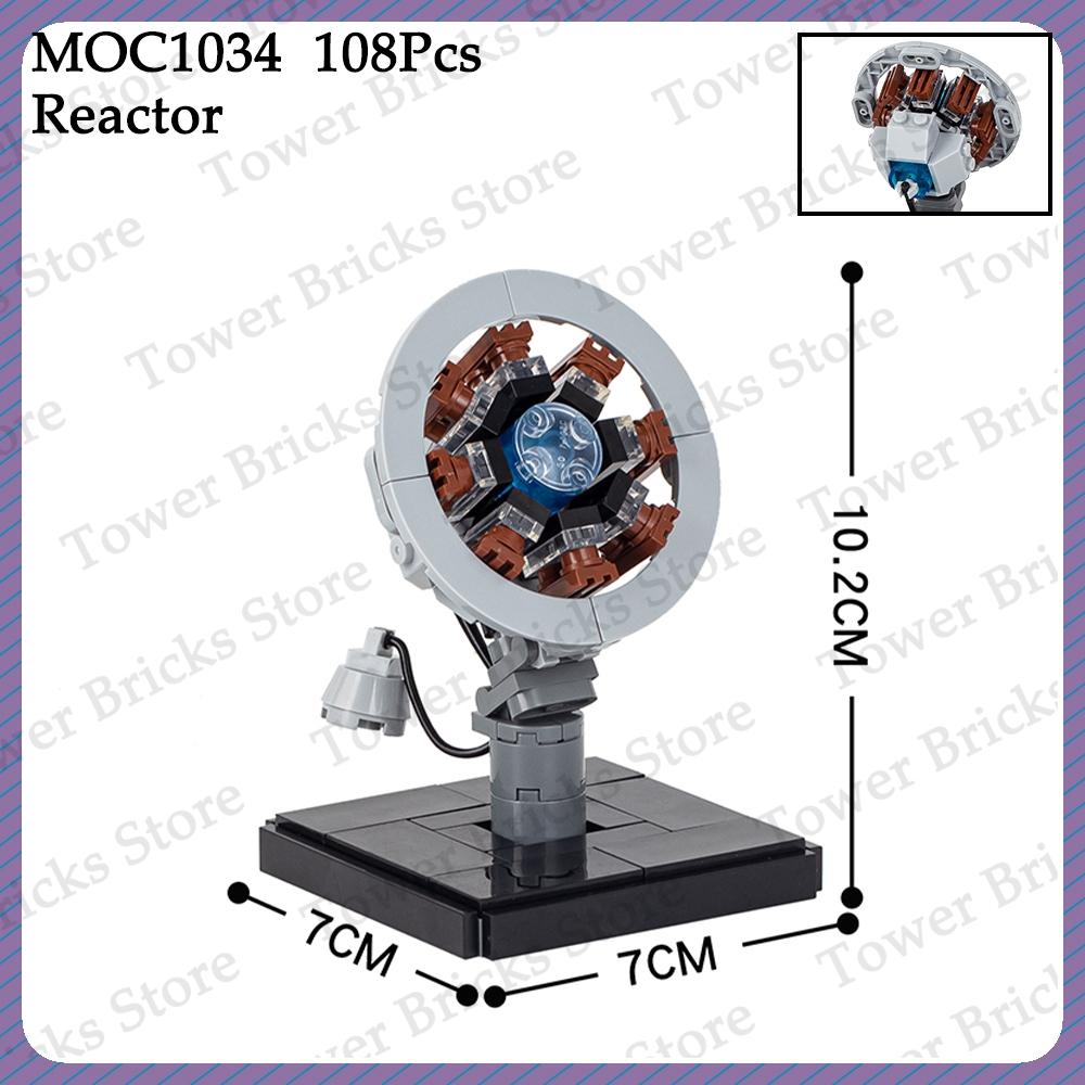 MOOXI Iron Spider Heroes Armor Mech MOC Sci-Fi Movie Figures Building Blocks Toys For Children Adults Gift Compatible Bricks DIY