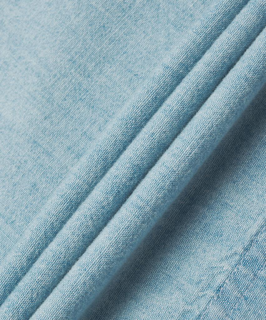 POLO RALPH LAUREN W Cotton Chambray Shirt Dress - Blue