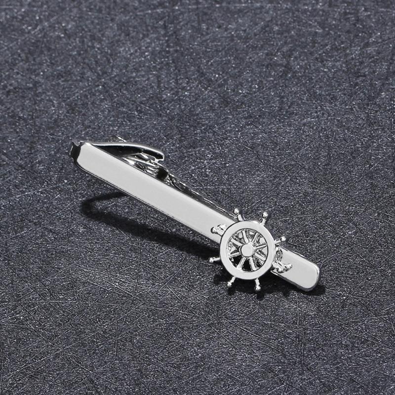 Pince à Cravate en Alliage pour Homme Mariage Cravate Cravate avec Strass Pince à Cravate pour Gentleman