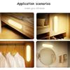 Night Lights Wireless LED Motion Sensor Lamp USB Rechargeable Magnetic For Wardrobe Room Closet Kitchen Tube Detector Bulb