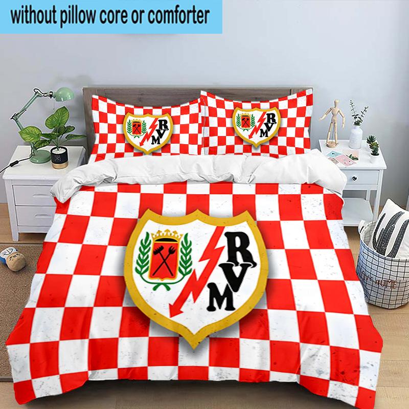 Rayo Team Crest 3PCS Bedding set,Ideal for1pc Duvet Cover And 2pcs Pillowcases Perfect for Christmas gift,Ideal for Bedroom, Dormitory