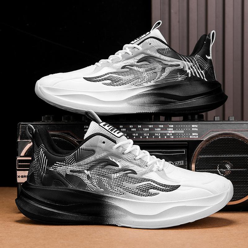 

2025 Guochao sports shoes men s summer new men s shoes youth running shoes student casual cloth running shoes 46