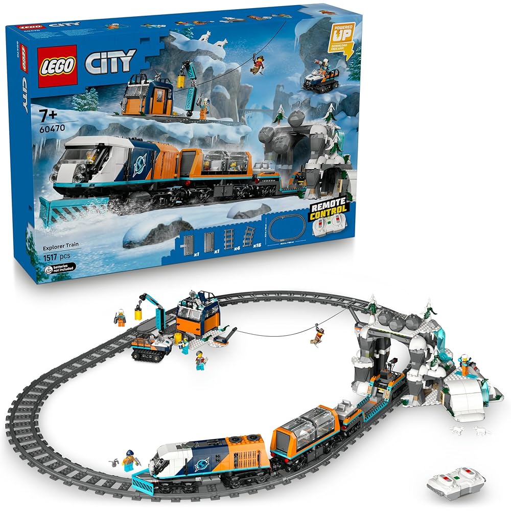 LEGO City Arctic Exploration Expedition Toy Building Blocks for Kids Ages 7-9