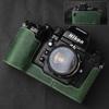 Genuine Real Leather Half Camera Case Bag Cover For Nikon F4 Case F3/F2/F/FM2/FM3A Case Camera Bag Photography Accessories