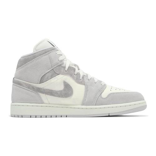 Nike Air 1 Mid SE AJ1 Neutral Grey Smoke Grey Men Casual Shoes FQ7720-002