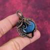Labradorite Pendant Natural Gemstone Pendant Handmade Copper Wire Wrapped Jewelry