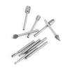 10pcs High Speed Steel Burrs Rotary Files Woodworking Carving Tool Set 1 8inch Shank