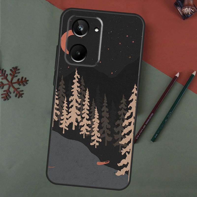 Summer Nights Case For Realme C61 C53 C55 C33 C63 C51 C65 C67 C71 C75 11 12 13 14 15 Pro Plus GT6 GT7 Pro