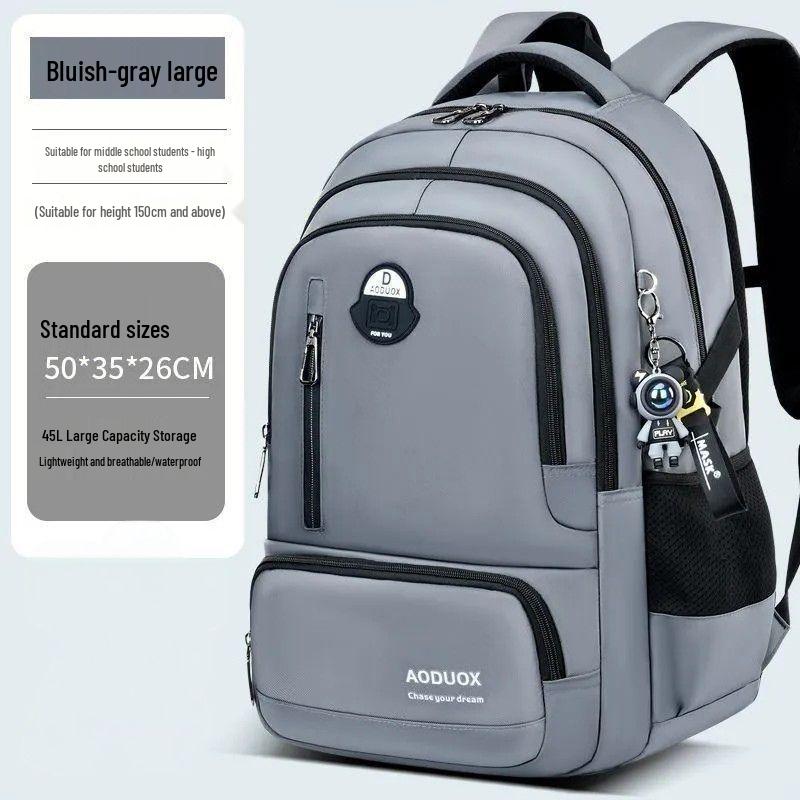 Xiangdun Rückenschützender Rucksack für Jungen & Mädchen - Großes Fassungsvermögen, Lastreduzierendes Design