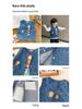 Spring 2026 Boys' Embroidered Denim Vest for Toddlers & Children