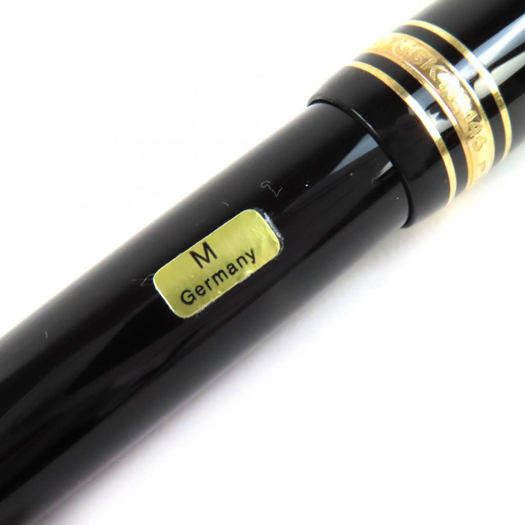 Excellent MONTBLANC fountain pen Meisterstück 146 black 14K mens Used