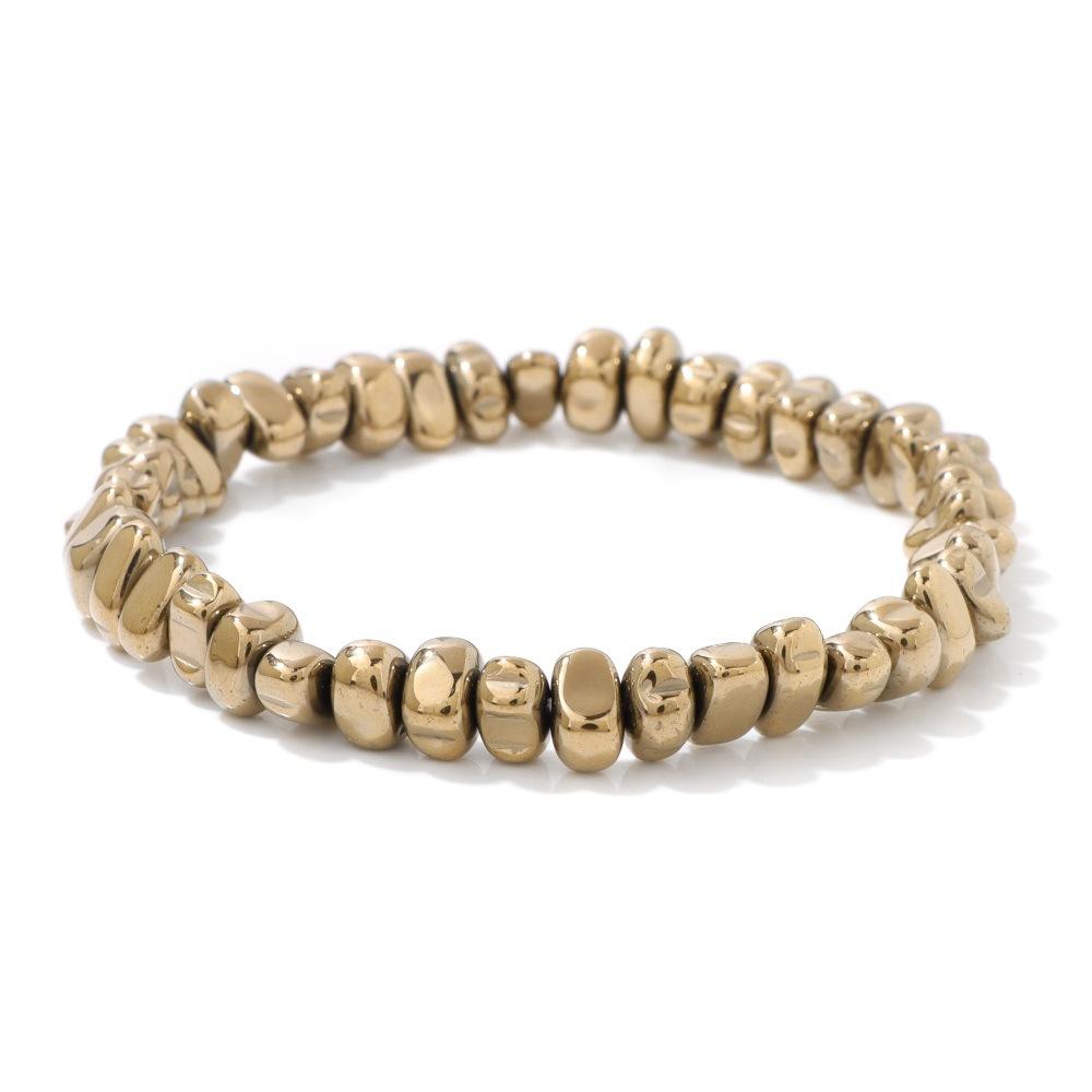 JYL TS Bracelet Men's  Double Layer Sparkling Stone Bold Enhances Charm And Radiance