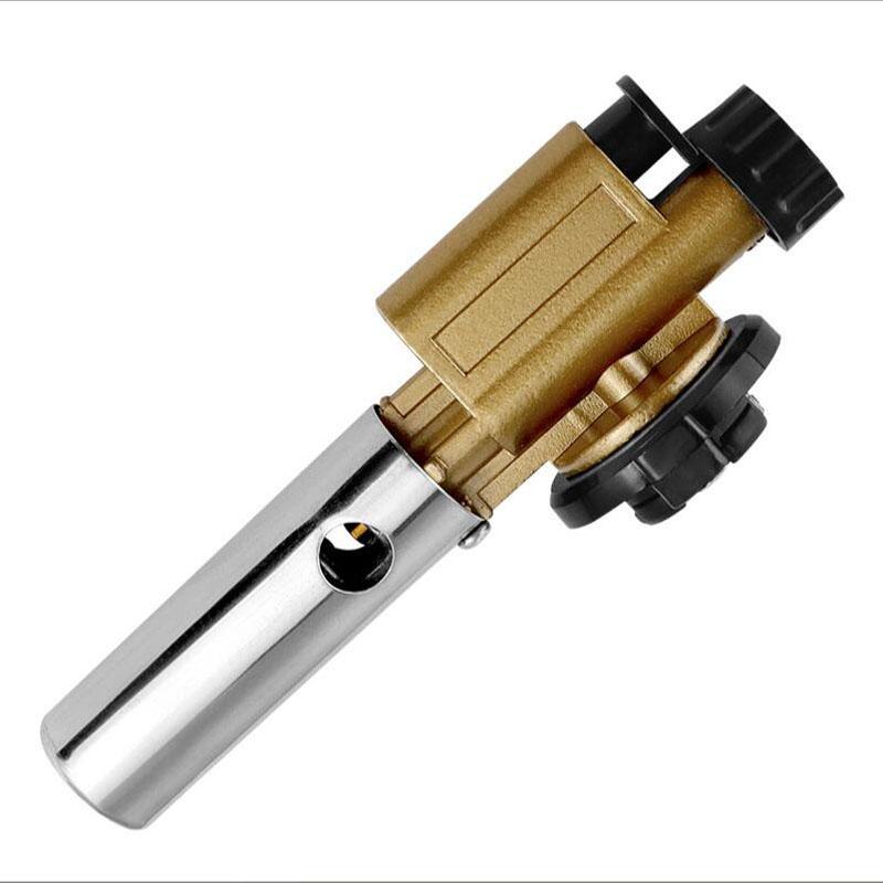 

Регулируемое пламя газовых зажигалок головка зажигания с обратным использованием кухонная струя паяльная лампа зажигалка для барбекю бутановая зажигалка Pack of 1