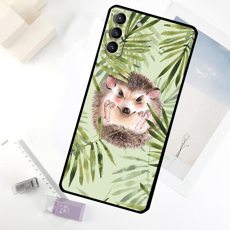 Kawaii Igel Herz Handyhülle Für Samsung Galaxy S25 S24 S23 S22 S21 S20 Ultra S9 S10 Plus S23 FE S25 FE Hülle