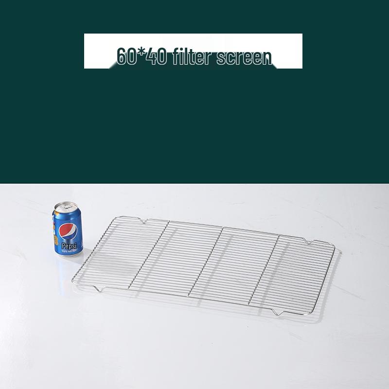 Deepened Stainless Steel Square Basin with Oil Draining Rack & Lid