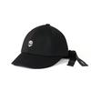 Monseuteoji Ribbon Wide Ball Cap Black Mc24Rbb-188