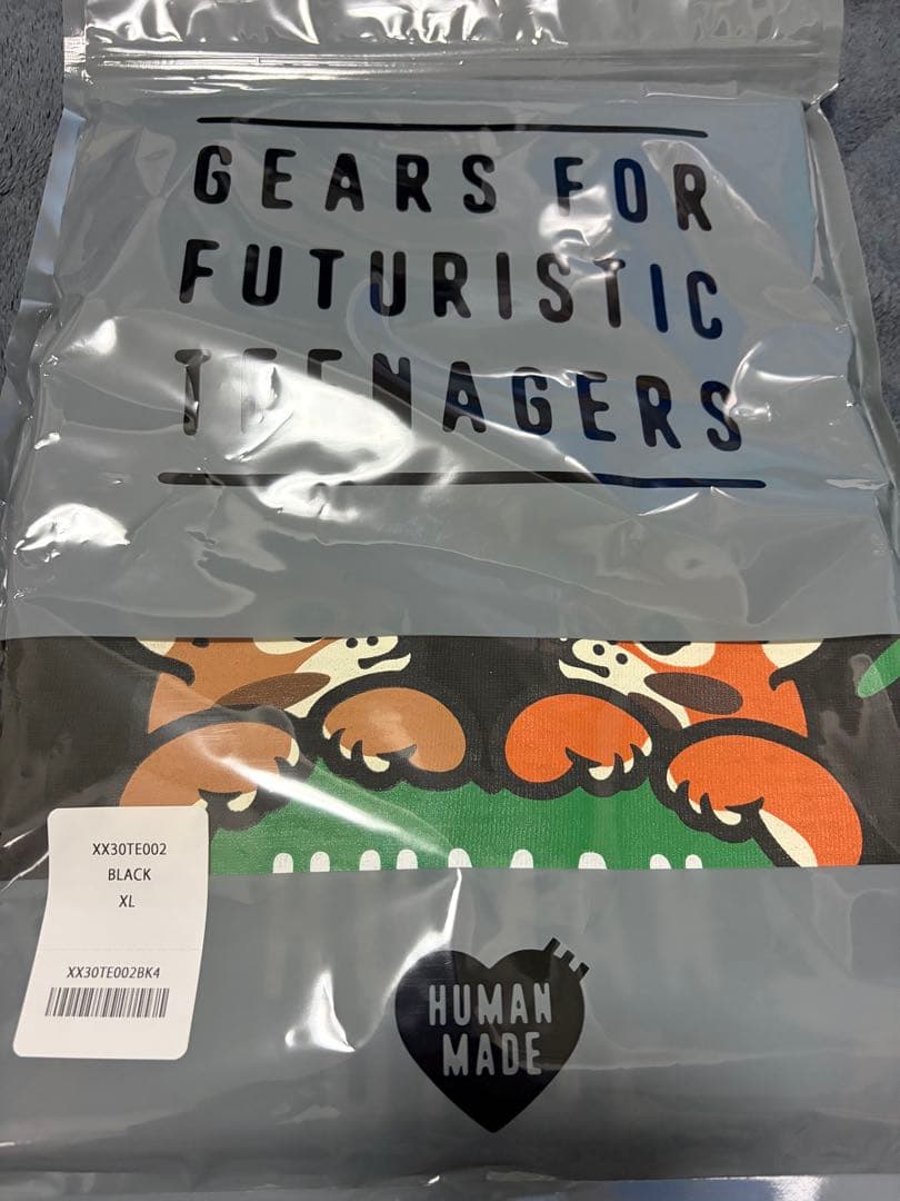 

[USED] j-hope BTS HUMAN HOPE T-shirt black XL