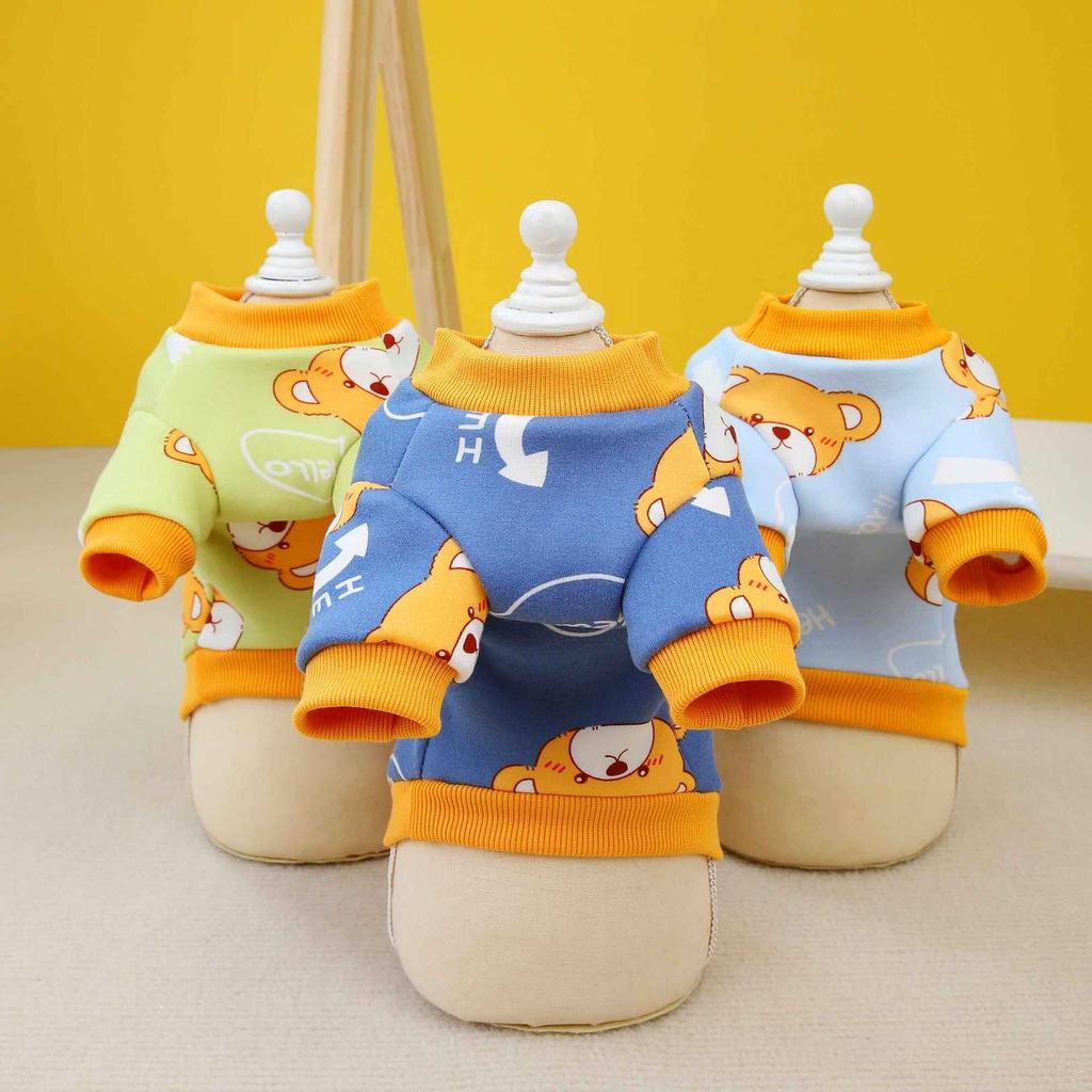 Dog Clothes Teddy Bichon Pomeranian Poodle Small Puppy Autumn Clothing Cat Autumn And Winter Clothing