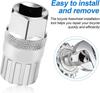 12-Spline Freewheel Remover Tool – Universal Bike Freewheel Lockring Wrench for 6-12 Speed Screw-On Freewheels