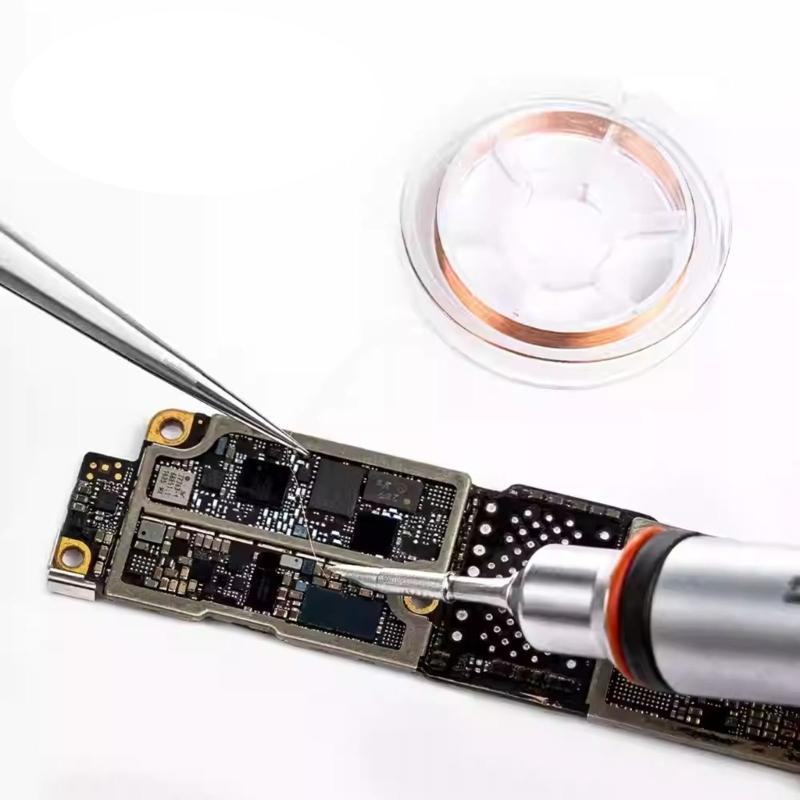 High Durability Copper Wire Suitable for Precise Soldering In Phone Tablet Motherboard Repairs Circuit Board Restoration