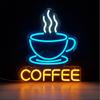 Neon Light Luminous Characters Wall Sign for Bar or Coffee Shop Decoration