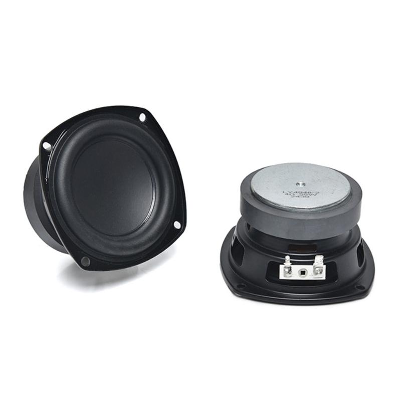 High Performances 4inch Rubber Edged Speaker Wide Frequency Ranges with 25W Power and IPX7 Waterproof Design
