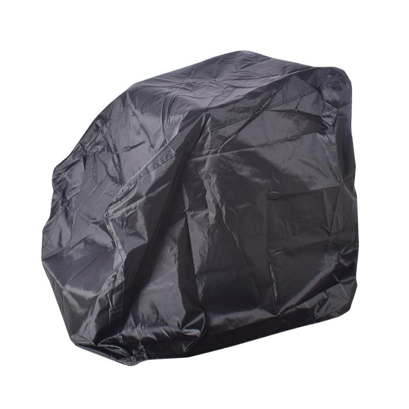 Electric Wheelchair Protective Cover Outdoor Mobility Scooter Waterproof Cover Dust Cover Oxford Cloth Wheelchair Cover Black