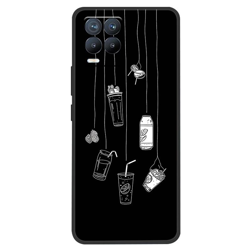 For Realme8 Pro 4G Soft Silicone Shell Protective Cover Cool Car Animal Cartoon Pattern Phone Case For Realme 8 pro RMX3081 8i