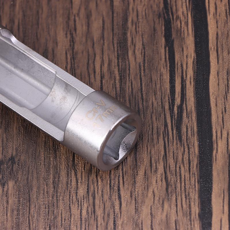 17/19 mm Diesel-Einspritzdüsenrohr, Sechskantöffnung, Entfernungshülse, Sauerstoffsensorschlüssel, Rohrhülse, Werkstattausrüstung, Handwerkzeuge