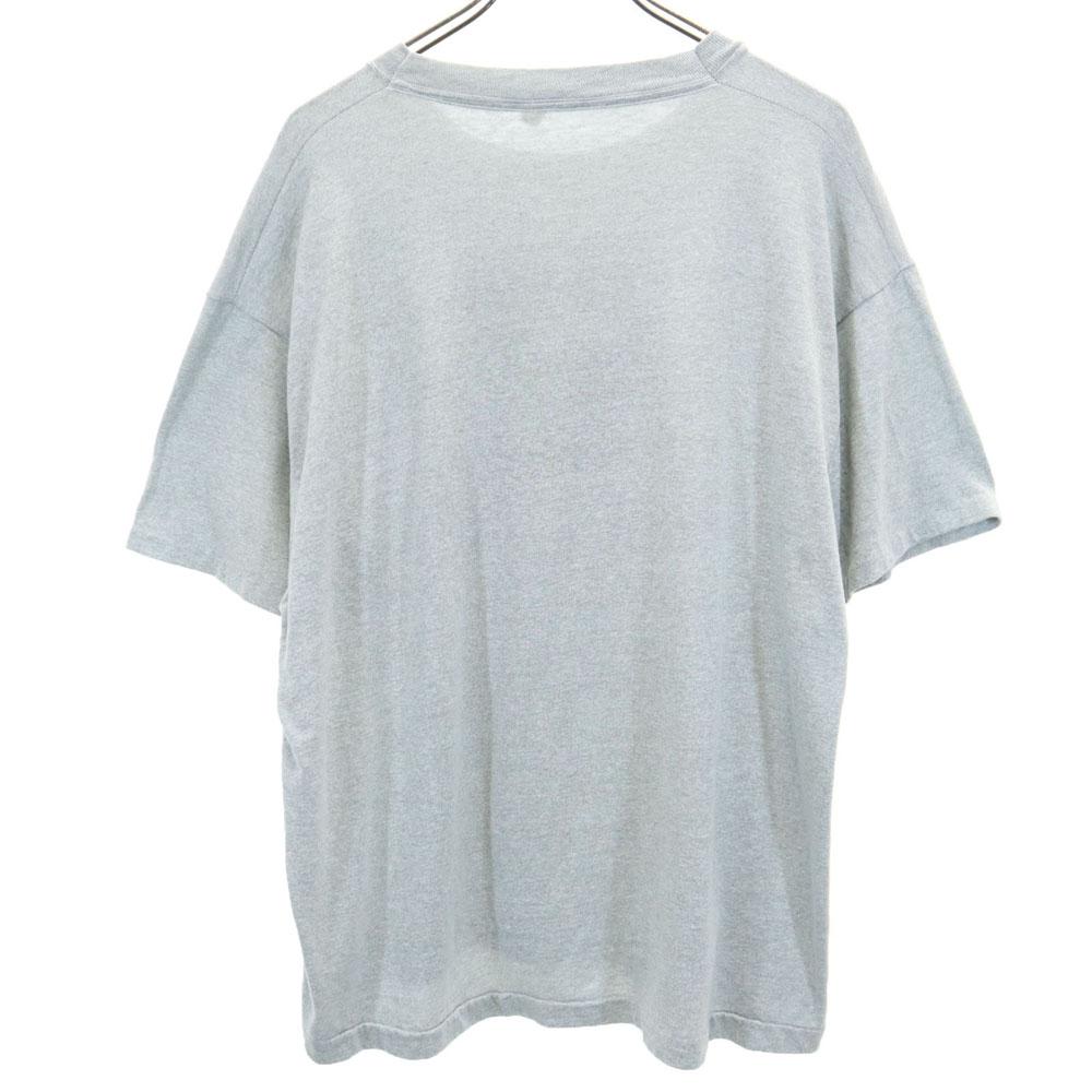 SCREEN STARS 80s 90s Old Print Short sleeve T-shirt XXL Gray Biggs Men's Used