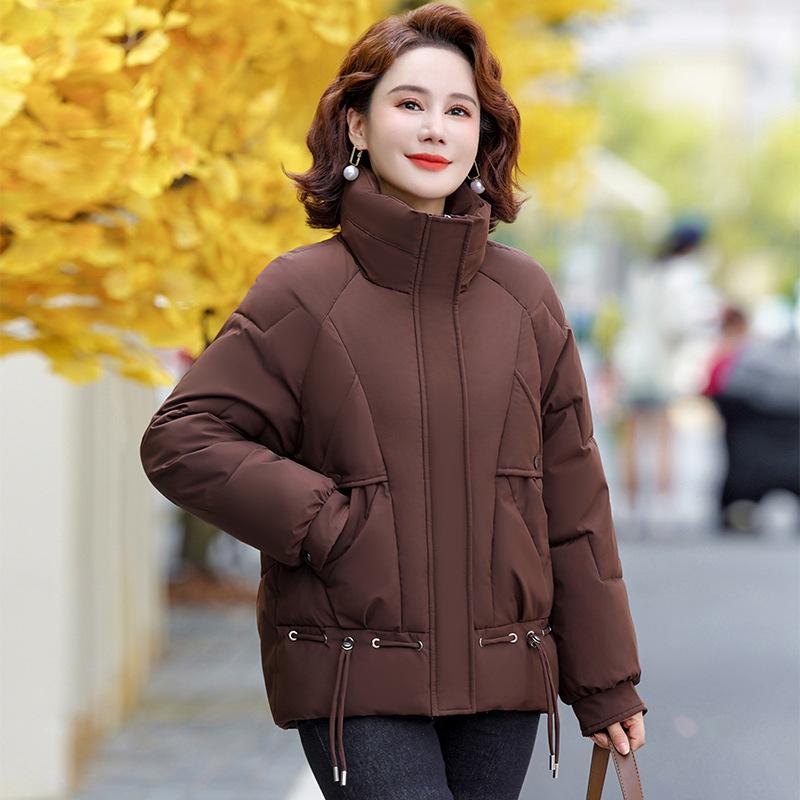 Down padded clothes women's new winter padded jackets large size thickened padded clothes thickened foreign gas jackets