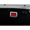 Silver Aluminum Tail Box Trunk Warning Light Frame Trim For Benz C-Class 2015-21