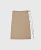 Kwinseulaebis See-Through Wrap Layered Skirt