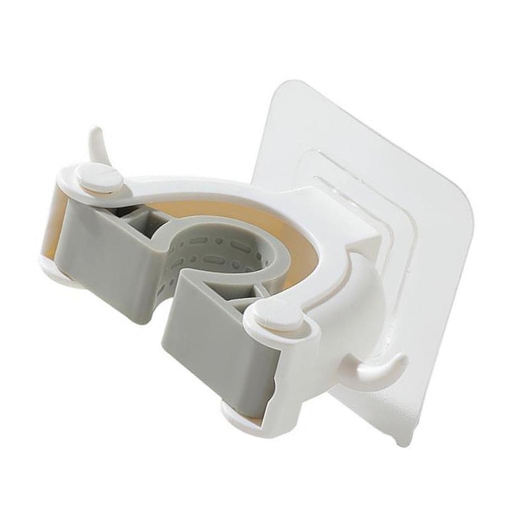 Wall Mounted Mop Broom Organizer Marking Proof Adhesive Multifunction Waterproof Housekeeping Tools