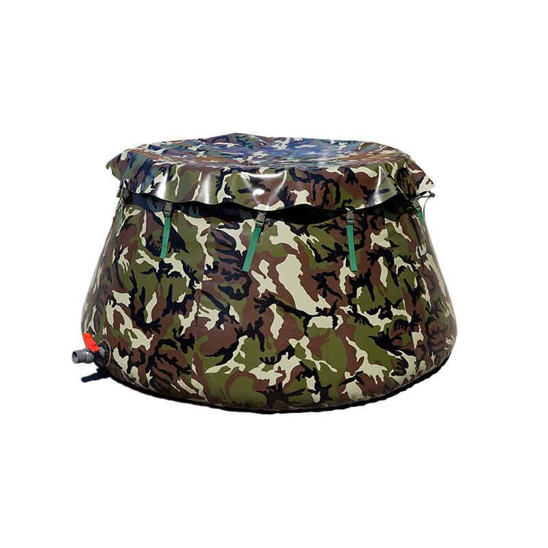 Portable Camouflage Foldable Water Storage Tank