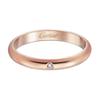 Cartier 1895 Serie 18 Karat Gold Diamantringe Unisex Roségold b4088200