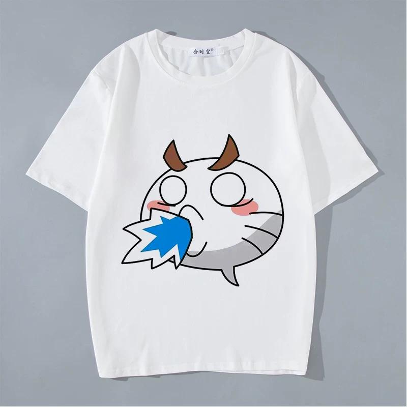 Naruto Mobile Game Duel Arena Emotes, Taunting Head-Patting Anime Couple T-Shirts, Summer Base Layers