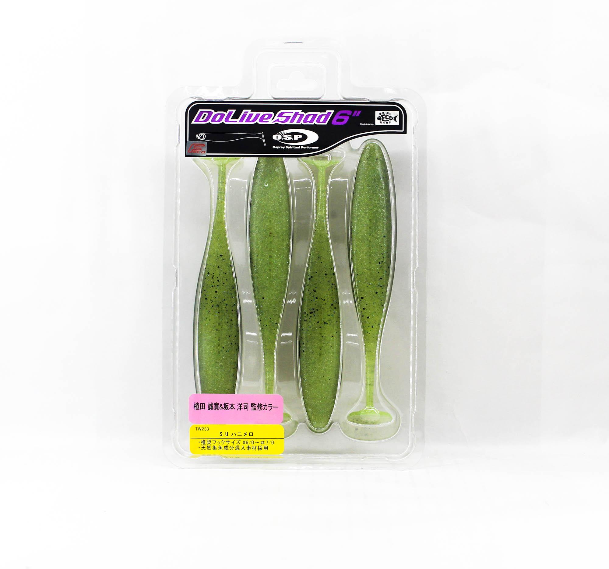 

OSP Мягкая приманка Dolive Shad 6 дюймов TW-233 (0107)