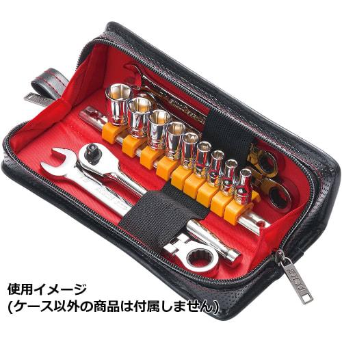 SK11 Slim Tool Case ZR-901, 205 x 55 x 55mm, with Inner Belt