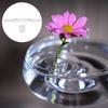 10 st Genomskinlig Flytande Blomsterhållare - Hydroponisk Blomstjälksorganiserare, Vas Skål Displayarrangör Heminredning