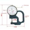 Portable Professional Paper Thickness Gauge Tester Instrument For Convenient Use In Laboratory & Production Environment