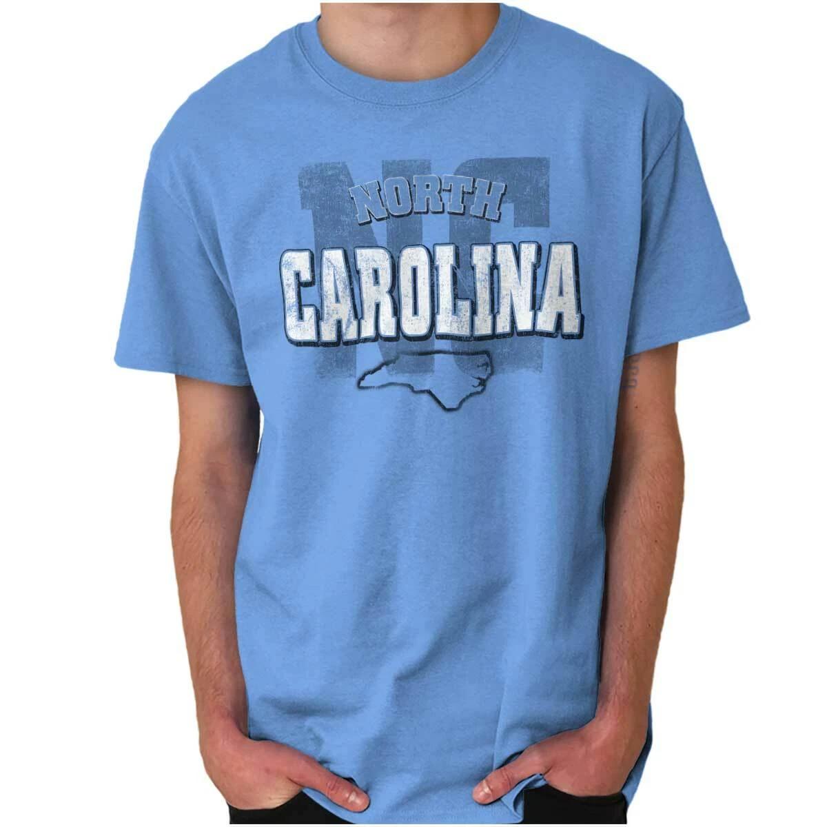 North Carolina Hometown Vacation Gift NC Womens or Mens Crewneck T Shirt Tee XXXL