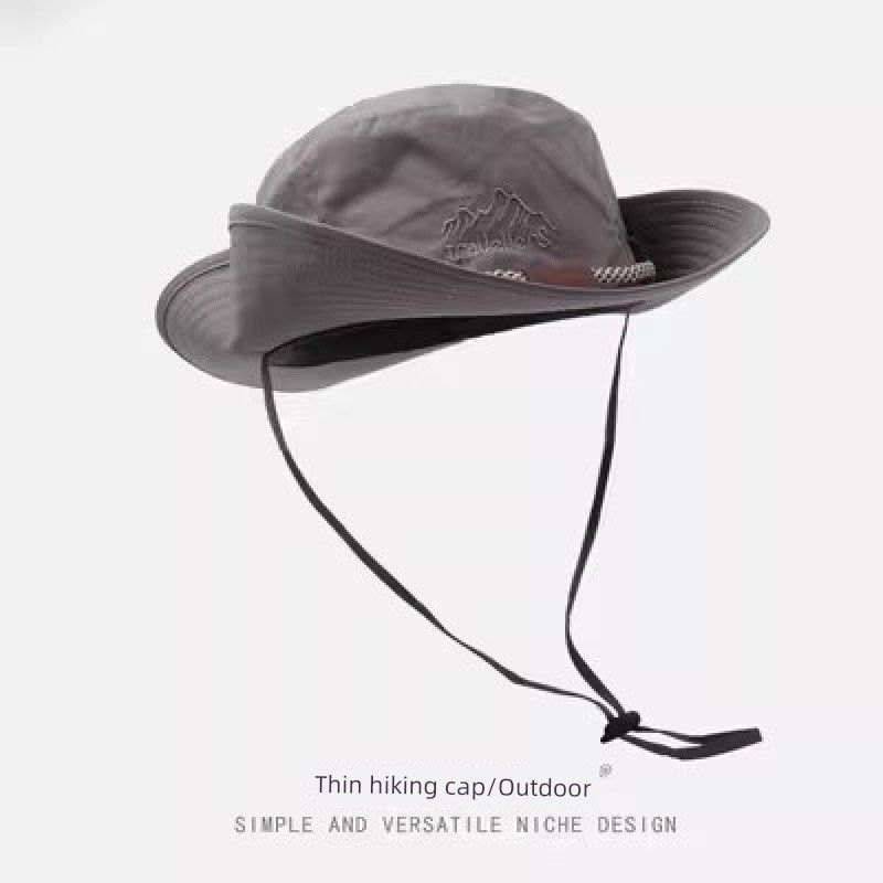 

Hat for Women 2024 New Sunscreen Alpine Cap Men Summer Cover Face Neck UV Protection Outdoor Sun Hat Grey [drawstring]] Default Size